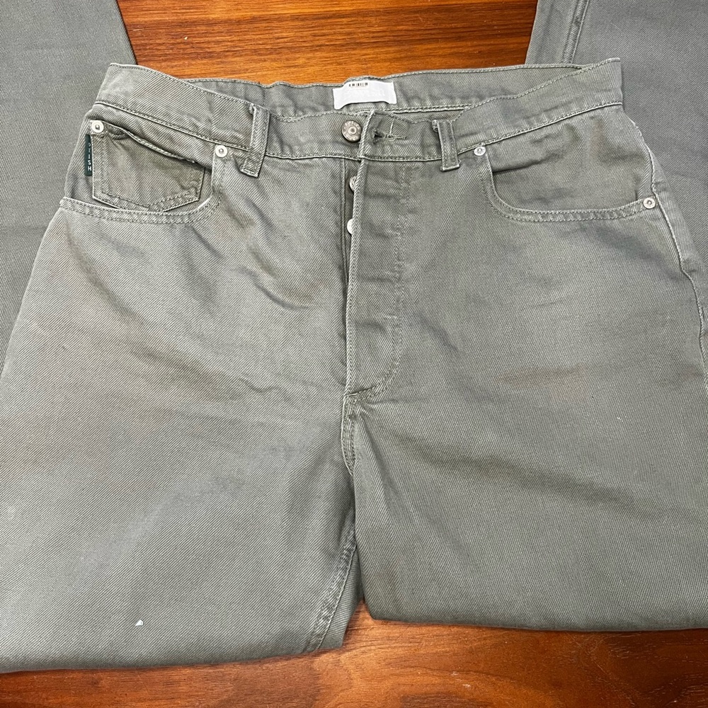 Boyish Green Straight Leg Jeans - Picture 3 of 4